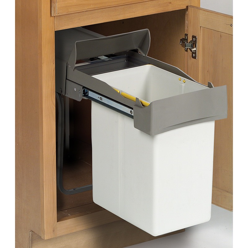 Poubelle coulissante sous-évier 21L Pratique et design